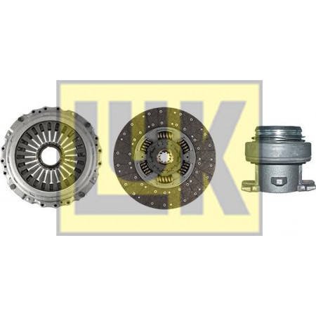 Clutch kit Clutch kit 430mm IVECO STRALIS I STRALIS II S-WAY TRAKKER I TRAKKER II ASTRA HD 8 11.04- IVECO STRALIS (E2N 6X2 260S Y/FP-GV), 02.2002 - LUK 643 3320 00