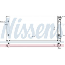 Kühler. Motorkühlung Motorkühler Manuell passend. SEAT CORDOBA VW GOLF III VENTO 1.6-2.0 VW GOLF III (1E7), Cabrio, 07.1993 - 05.1998 Nissens 651931