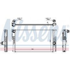Radiateur. refroidissement du moteur Radiateur du moteur Montage manuel. BMW 1 F20 1 F21 2 F22 F87 2 F23 3 F30 F80 3 F31 3 GRAN TURISMO F34 4 BMW 1 (F20), Fourgon, 03.2015 - 06.2019 Nissens 60814
