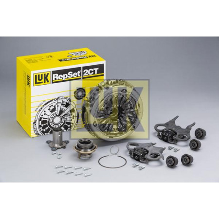 Kupplungssatz Doppelscheibenkupplungssatz mit Lager RENAULT TWINGO III SMART FORFOUR FORTWO 0,9-1,0 07.14- SMART FORTWO (453), Coupé, 07.2014 - LUK 602 0019 00