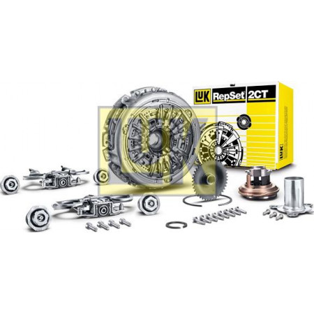 Kupplungssatz Doppelscheibenkupplungssatz mit Lager RENAULT CLIO IV MEGANE III 1.2-1.6 01.13- RENAULT CLIO IV (BH_), Schrägheck, 11.2012 - LUK 602 0013 00