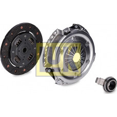 Kupplungssatz Kupplungssatz mit Lager Mit Kupplungsdeckel mit Druckplatte 170 mm FIAT CINQUECENTO PANDA SEICENTO FIAT PANDA (141_), Schrägheck, 03.1980 - 07.2004 LUK 617 0474 11