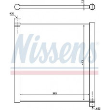 Radiateur. refroidissement du moteur Radiateur du moteur Montage manuel. SMART FORTWO 0.8D-1.0-électrique SMART FORTWO (451), Cabriolet, 01.2007 - Nissens 68451