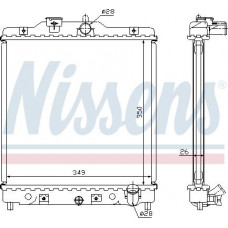 Kühler. Motorkühlung Motorkühler mit den ersten passenden Elementen passt. HONDA CIVIC V CIVIC VI CRX III HR-V 1.3-1.6 HONDA CIVIC V (EG), Schrägheck, 10.1991 - 11.1995 Nissens 63310A