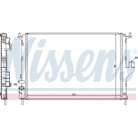 Radiador. resfriamento do motor O radiador do motor se encaixa. DACIA DUSTER DUSTER SUV LOGAN LOGAN EXPRESS LOGAN MCV SANDERO LADA LARGUS R DACIA SANDERO (SD), Hatchback, 06.2008 - Nissens 637612