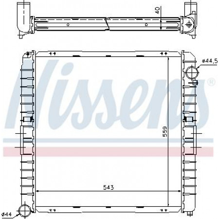 Radiator. racire motor Radiator motor fara cadru se potriveste. IVECO EUROCARGO I-III 8060.25V.4000-8060.45B.5100 01.91-09.15 IVECO Euro I-III (EUROCARGO / ZCFA), Cargo, 01.1991 - 09.2015 Nissens 62345A