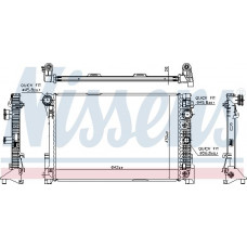 Termosifone. raffreddamento del motore Il radiatore del motore si adatta. MERCEDES C C204 C T-MODEL S204 C W204 E A207 E C207 E T-MODEL S212 E W212 G MERCEDES-BENZ CLASSE C (W204), Berlina, 01.2007 - 01.2015 Nissens 67168