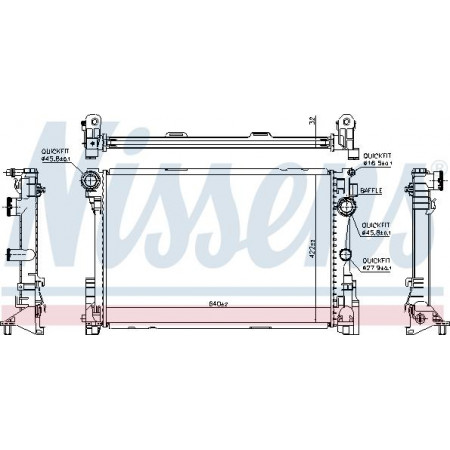 Radiador. Refrigeración del motor Se adapta al radiador del motor Automático-Manual. MERCEDES C C204 C T-MODEL S204 C W204 CLS C218 CLS DISPARO MERCEDES-BENZ CLASE E (A207), Cabrio, 01.2010 - 12.2016 Nissens 67167