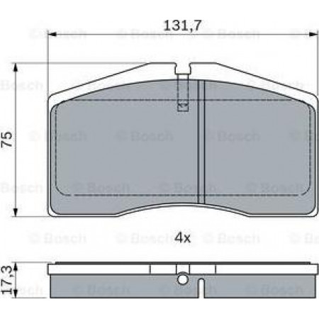 Set of brake pads.disc brake Set of brake pads Front fits. PORSCHE 911 911 TARGA 928 3.6-3.8-5.4 08.91-09.97 PORSCHE 968, Compartment, 06.1991 - 11.1995 BOSCH 0 986 494 950