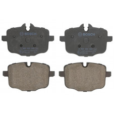 Conjunto de pastilhas de freio a disco Conjunto de pastilhas de freio traseiro se encaixa. BMW 2 G42 G87 3 G20 G80 G28 3 G21 G81 4 G22 G82 4 G23 G83 5 BMW 8 Gran (G16, F93), Compartimento, 07.2019 - BOSCH 0 986 494 900
