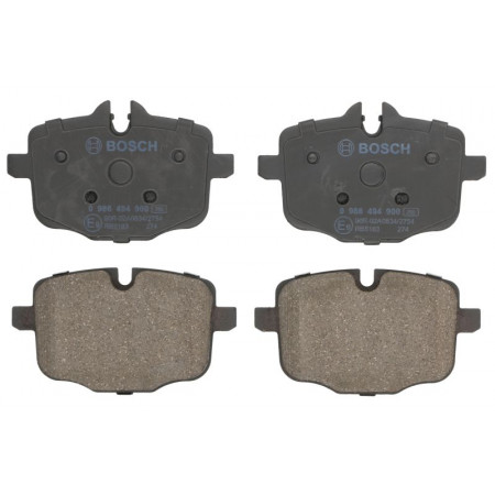 Set of brake pads. disc brake Set of rear brake pads fits. BMW 2 G42 G87 3 G20 G80 G28 3 G21 G81 4 G22 G82 4 G23 G83 5 BMW 6 - III (F13), Compartment, 07.2011 - 10.2017 BOSCH 0 986 494 900