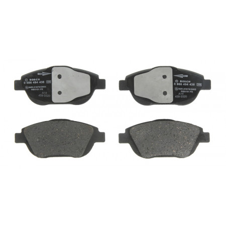 Set remblokken.schijfrem Set remblokken Voor past. CITROEN C3 AIRCROSS II C3 II C3 III C3 PICASSO C4 CACTUS C4 CITROEN DS3, Cabriolet, 01.2013 - 07.2015 BOSCH 0 986 494 438