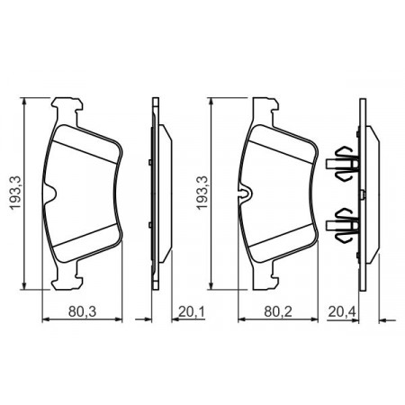 Set of brake pads.disc brake Set of brake pads Front fits. MERCEDES GL X164 M W164 R W251 V251 3.0D-5.5 09.06-12.14 MERCEDES-BENZ R-CLASS (W251, V251), Van, 08.2005 - 10.2017 BOSCH 0 986 494 427