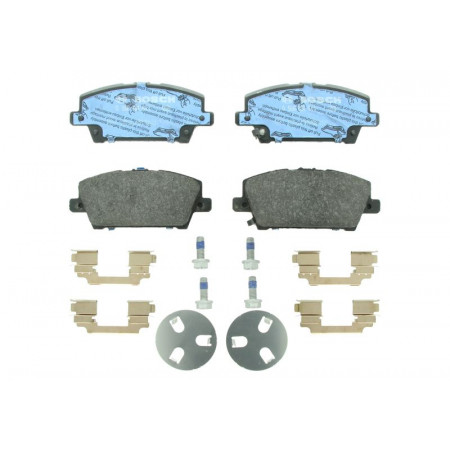 Set remblokken.schijfrem Set remblokken Voor past. HONDA CIVIC VIII 1.4-1.8-2.2D 09.05-12.11 HONDA CIVIC VIII (FN, FK), Hatchback, 09.2005 - BOSCH 0 986 494 611
