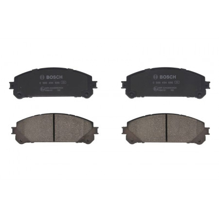 Set of brake pads.disc brake Set of brake pads Front fits. LEXUS NX RX TOYOTA HIGHLANDER - KLUGER RAV 4 IV 2.0-3.5H 05. TOYOTA SIENNA III (_L3_), Van, 01.2010 - BOSCH 0 986 494 686