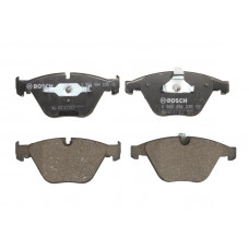 Set pastiglie freno. Set pastiglie freno a disco Anteriore con istruzioni di montaggio con serratura con pastiglia smorzante per BMW 3 - V (E93), Cabriolet, 05.2006 - 12.2013 BOSCH 0 986 494 036