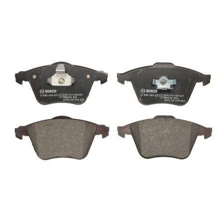 Set remblokken.schijfrem Set remblokken Voor past. VOLVO V40 SAAB 9-3 1.5-2.0D 09.02-08.19 VOLVO V40 (525, 526), ​​Hatchback, 03.2012 - BOSCH 0 986 494 077
