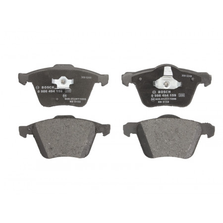 Set remblokken.schijfrem Set remblokken Voor past. VOLVO XC90 I 2.4D-4.4 06.02-12.14 VOLVO XC90 I (275), Crossover, 06.2002 - 01.2015 BOSCH 0 986 494 159