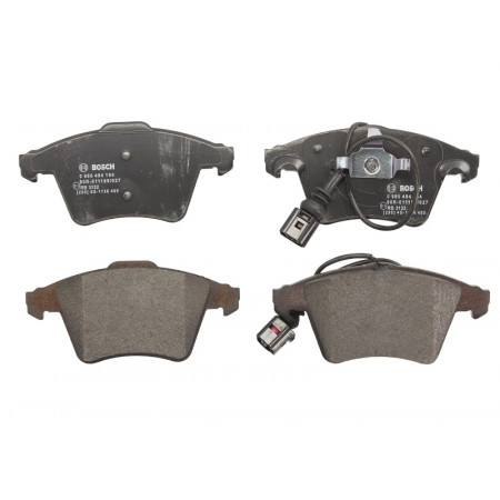 Set of brake pads.disc brake Set of brake pads Front fits. VW TOUAREG 2.5D-6.0 10.02-05.10 VW TOUAREG (7LA, 7L6, 7L7), Crossover, 10.2002 - 01.2013 BOSCH 0 986 494 164