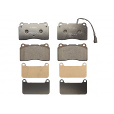 Bremsbelagsatz. Scheibenbremse. Bremsbelagsatz vorne mit passendem Dämpfungsbelag. ALFA ROMEO 159 166 BRERA SPIDER BIS ALFA ROMEO 147 (937_), Schrägheck, 10.2000 - 12.2010 BOSCH 0 986 494 131