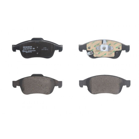 Set pastiglie freno. Freno a disco Set pastiglie freno anteriore con bloccaggio e pastiglia smorzante. FIAT 500X JEEP RENEGADE 1 FIAT 500X (334_), Hatchback, 09.2014 - BOSCH 0 986 494 826