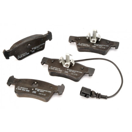 Set remblokken schijfrem Set remblokken achter passend. VW CALIFORNIA T5 CAMPER MULTIVAN T5 TRANSPORTER T5 1.9D-3.2 VW TRANSPORTER V (7JD, 7JE, 7JL, 7JY, 7JZ, 7FD), Draagframe, 04.2003 - 08.2015 BOSCH 0 986 494 309