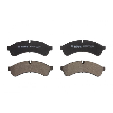 Set remblokken schijfrem Set remblokken achter passend. IVECO DAILY IV DAILY V DAILY VI NISSAN NT500 3.0CNG-3.0D 05 IVECO DAILY VI (IS35SC2AA), Draagframe, 03.2014 - BOSCH 0 986 494 335