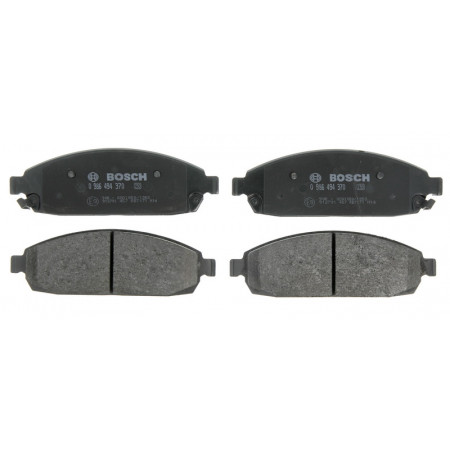Set of brake pads.disc brake Set of brake pads Front fits. JEEP COMMANDER GRAND CHEROKEE III 3.0-6.1 10.04- JEEP GRAND CHEROKEE III (WH, WK), Crossover, 10.2004 - 10.2011 BOSCH 0 986 494 370