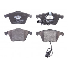 Conjunto de pastilhas de freio.freio a disco Conjunto de pastilhas de freio Ajustes dianteiros. AUDI A8 D3 2.8-4.0D 10.02-07.10 AUDI A4 II (8E2, B6), Sedan, 11.2000 - 12.2005 BOSCH 0 986 494 271