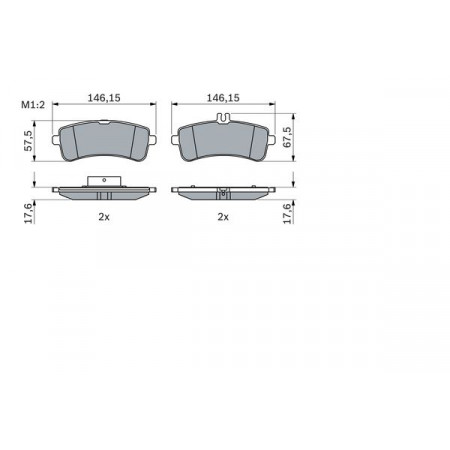 Set placute frana.frana disc Set placute frana Spate se potriveste. MERCEDES AMG GT C190 AMG GT X290 C A205 C C205 C T-MODEL S2 MERCEDES-BENZ S-CLASS (W222, V222, X222), Sedan, 05.2013 - BOSCH 0 986 494 763