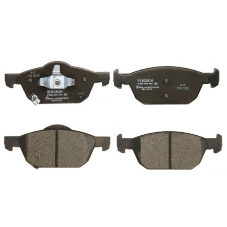 Set remblokken.schijfrem Set remblokken Voor past. HONDA CIVIC IX CIVIC X 1.0-2.2D 02.12- HONDA CIVIC IX (FB), Sedan, 09.2011 - BOSCH 0 986 494 785