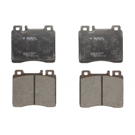 Set remblokken.schijfrem Set remblokken Voor past. MERCEDES S C140 S W140 2.8-6.0 02.91-12.99 MERCEDES-BENZ SL (R129), Cabriolet, 03.1989 - 09.2004 BOSCH 0 986 460 976