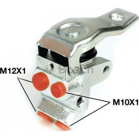 Régulateur de freinage PEUGEOT PARTNER (5_, G_), Châssis support, 03.1997 - 07.2008 BOSCH 0 986 482 029