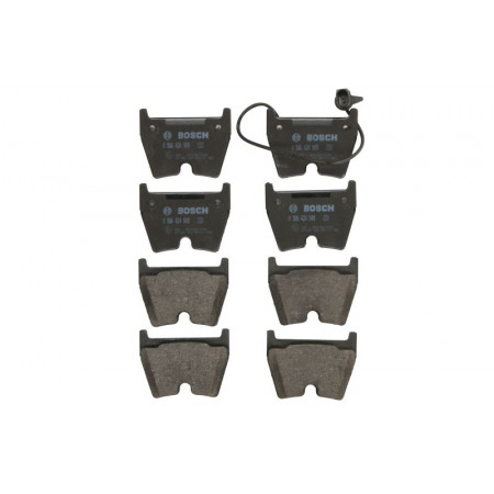 Conjunto de pastilhas de freio.freio a disco Conjunto de pastilhas de freio Ajustes dianteiros. AUDI R8 R8 SPYDER 5.2 07.15- BOSCH 0 986 424 949