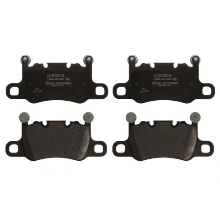 Juego de pastillas de freno PORSCHE 911 (991), Descapotable, 03.2012 - BOSCH 0 986 424 926