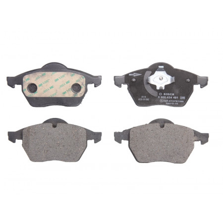 Conjunto de pastilhas de freio.freio a disco Conjunto de pastilhas de freio Ajustes dianteiros. AUDI A4 B5 VW PASSAT B5 1.6-2.8 01.95-09.01 VW PASSAT (3B3), Sedan, 10.2000 - 12.2005 BOSCH 0 986 424 481