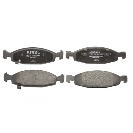 Set of brake pads.disc brake Set of brake pads Front fits. JEEP CHEROKEE GRAND CHEROKEE II 2.5-4.7 01.88-09.05 JEEP GRAND CHEROKEE II (WJ, WG), Crossover, 09.1998 - 09.2005 BOSCH 0 986 424 666