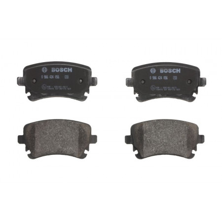 Juego de pastillas de freno de disco Se adapta el juego de pastillas de freno traseras. BENTLEY CONTINENTAL FLYING SPUR 4,0-6,0ALK 06,03- AUDI A6/S6 III (4F2, C6), sedán, 04,2004 - 08,2011 BOSCH 0 986 424 056
