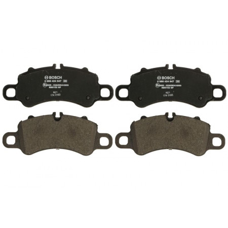 Set of brake pads.disc brake Set of brake pads Front fits. PORSCHE 718 BOXSTER 718 BOXSTER SPYDER 718 CAYMAN 911 911 TA PORSCHE 718 BOXSTER Spyder (982), 07.2019 - BOSCH 0 986 424 847