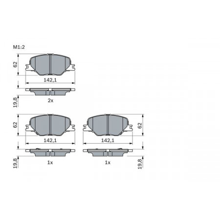 Set remblokken.schijfrem Set remblokken Voor past. OPEL INSIGNIA B INSIGNIA B LAND INSIGNIA B GRAND SPORT 1. OPEL INSIGNIA B Grand Sport (Z18), Hatchback, 03.2017 - BOSCH 0 986 424 868