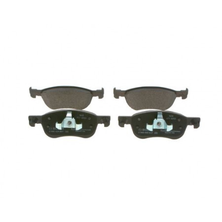 Set of brake pads.disc brake Set of brake pads Front fits. FORD FIESTA VII 1.0-1.5D 05.17- FORD FIESTA VII, Van, 09.2018 - BOSCH 0 986 424 867