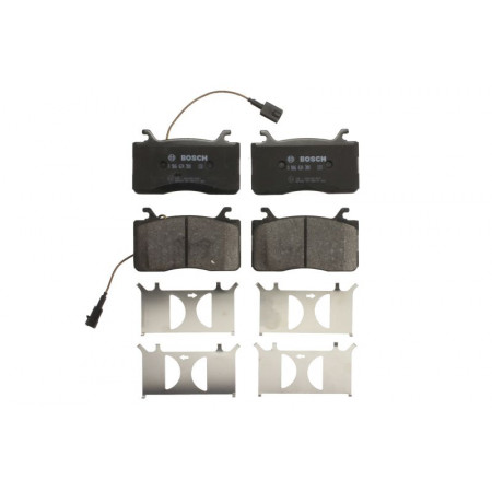Set placute frana.frana disc Set placute frana Fata se potriveste. ALFA ROMEO GIULIA STELVIO 2.0-2.2D-2.9 08.16- ALFA ROMEO STELVIO (949_), Hatchback, 12.2016 - BOSCH 0 986 424 390
