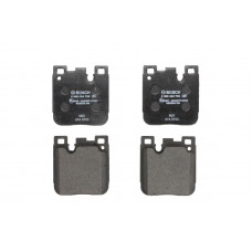 Satz Bremsbeläge. Scheibenbremse. Satz hintere Bremsbeläge. BMW 2 F22 F87 3 F30 F80 4 F32 F82 4 F33 F83 3.0 03.14-06.21 BMW 4 (F33, F83), Cabrio, 10.2013 – BOSCH 0 986 424 755