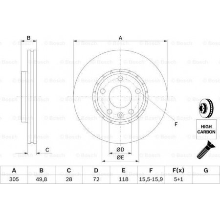 Bremsscheibe vorne rechts-links passt. NISSAN PRIMASTAR OPEL VIVARO A RENAULT TRAFIC II 1.9D-2.5D 02.01- NISSAN PRIMASTAR (X83), Stützrahmen, 07.2002 - BOSCH 0 986 479 B69