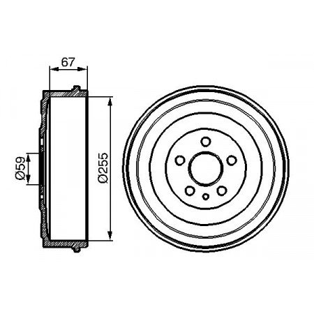 Die hintere Bremstrommel passt. CITROEN EVASION JUMPY I FIAT SCUDO ULYSSE LANCIA ZETA PEUGEOT 806 EXPERT 1.6-2.1D 06.94-12.06 PEUGEOT 806 (221), Dubita, 06.1994 - 08.2002 BOSCH 0 986 477 144