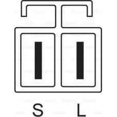 Alternador 14V 80A cabe. NISSAN ALMERA II ALMERA TINO PRIMERA SENTRA V 1.5-1.8LPG 06.96-10.08 NISSAN PRIMERA (WP12), Touring, 01.2002 - BOSCH 0 986 045 701