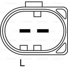 Lichtmaschine 14V 110A passt. IVECO DAILY III DAILY IV DAILY V FIAT DUCATO UAZ PATRIOT F1AE0481A-F1CE3481J 12.01- FIAT DUCATO (250_, 290_), Tragrahmen, 07.2006 - BOSCH 0 986 046 060