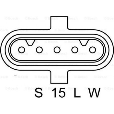 Se adapta alternador 28V 100A. MAN E2000 EM F2000 HOCL L2000 LIONS CITY LIONS CLASSIC LIONS COACH LIONS STAR M 2000 L M MAN TGA (H36), 03,2000 - BOSCH 0 986 042 590