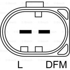 Generator / Alternator VW POLO (9A4, 9A2, 9N2, 9A6), Sedan, 09.2002 - BOSCH 0 986 042 620