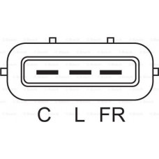 Lichtmaschine 14V 130A passt. HYUNDAI ELANTRA V I20 I I30 I40 I I40 I CW IX20 IX35 KIA CARENS IV CEED OPTIMA PRO CEED RIO I HYUNDAI i20 (PB, PBT), Schrägheck, 08.2008 – BOSCH 0 986 082 820